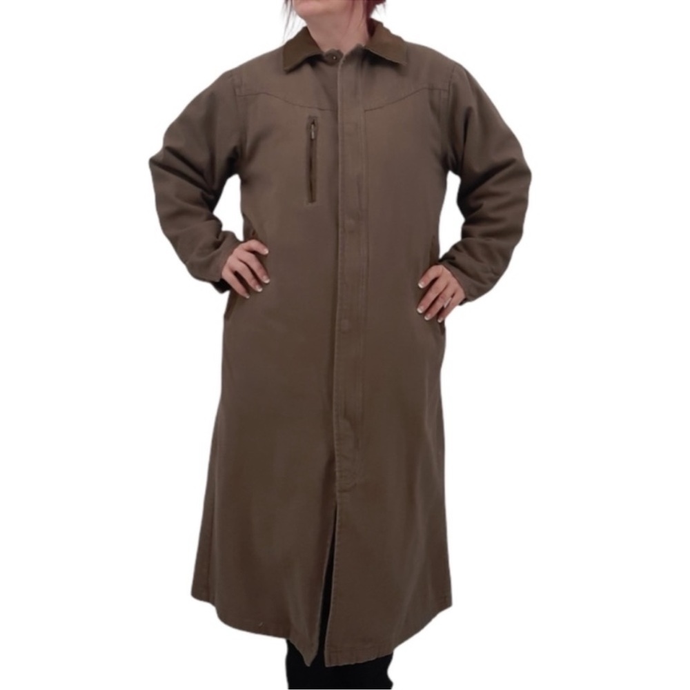 Cabela’s Women’s Canvas Ranch Duster/Barn jacket, size large - Picture 1 of 11